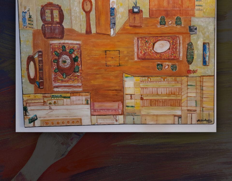 Gidebileceğiniz En Uzak Yer Başladığınız Yerdir TÜAB 45x70 | Yelda KAYHAN