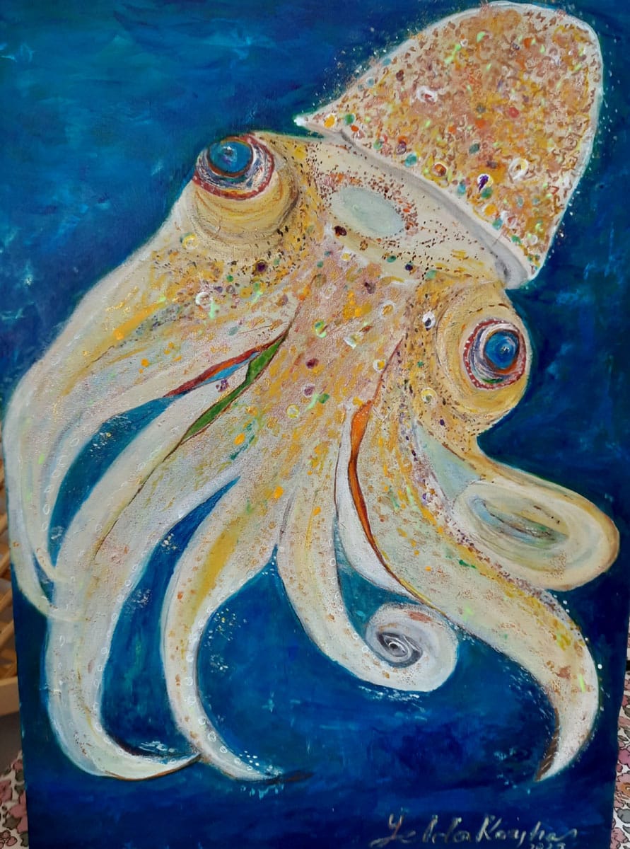 Mısırlı Deniz Canlısı TÜAB 30x45 | Yelda KAYHAN